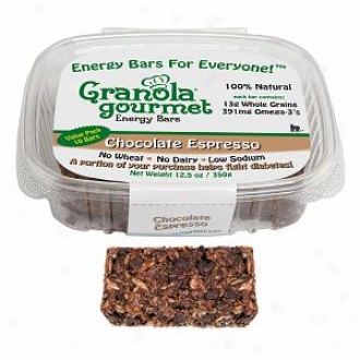 Granola Gourme thocolate Espresso Original Energy Bars, Value-pack