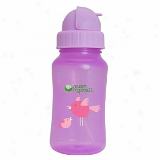 Green Sprouts Aqua Bottle 10 Oz, 24 Months-2 Years+, Lavender