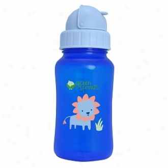 Green Sprouts Aqua Bottle 10 Oz, 24 Months-2 Years+, Royal Blue
