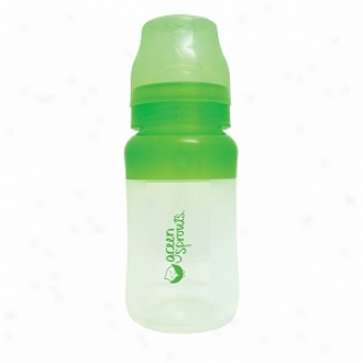 Green Sprouts Silicone Feeding Bottle 8 Oz, Birth-24 Months+, 8 Oz