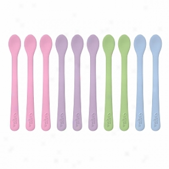 Green Sprouts Sprout Ware Infant Spoons, 3 Months-22 Years+, For Girls/assorted Colors
