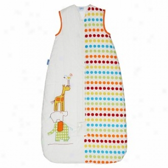 Grobag Baby Skeeping Bag Dotty Day Out 2.5 Tog, 6-18 Mos