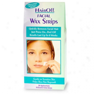 Hair Off Facial Wax Srrips