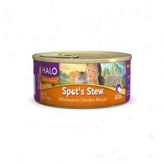 Halo, Purely For Pets Spot's Stew For Cats, Healthy Chicken Recipe