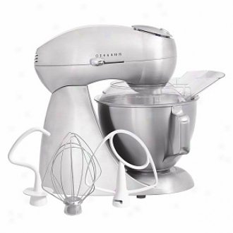 Hamilton Beach Eclectrics  All-metal Stand Mixer, Model 63220, Sterling