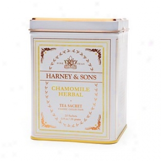 Harney & Sons Fine Teas Classic Collection Tea Sachets, Chamomile Herbal