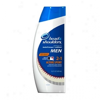 Head & Shoulders Active Sport Men 2-in-1 Dandruff Shampoo + Conditioner