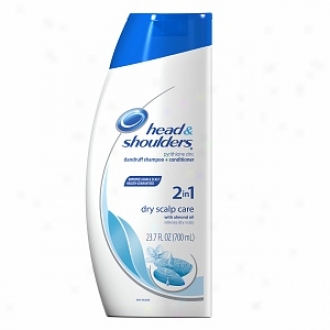 Head & Shoulders Dry Svalp Care 2 In 1 Dandruff Shampoo + Conditioner With Almojd Oil