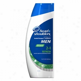 Head & Shoulders Refresh 2 In 1 Dandruff Shampoo + Condiyioner, Refresh