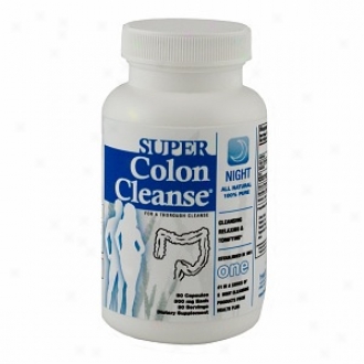 Health Plus Super Colon Cleanse, Night Capsules, 5mg, Capsules