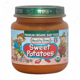 Healthy Times Premium Organic Baby Food, Sweet Potatoes, Stage 1