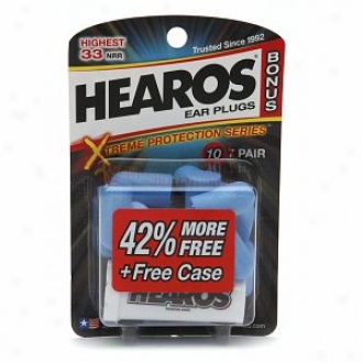 Hearos Ear Plugs Bonus Pack, Xtreme Protection Series