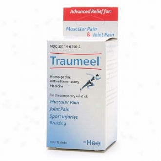 Heel Traumeel, Homeopathic Anti-inflammatory Tablets