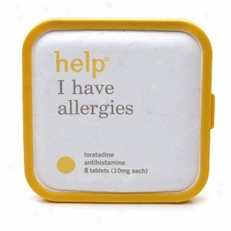 Help I Have Allergies, 10 Mg Loratadine Antihistamine Tablets