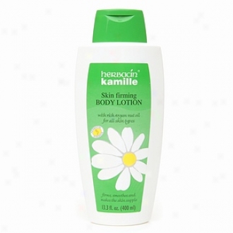 Herbacin Cosmetics Kamille Skin Firming Body Lotion With Argan Nut Oil