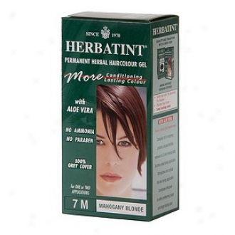 Herbatint Permanent Herbal Haircolor Gwl, 7m-mahogany Blonde