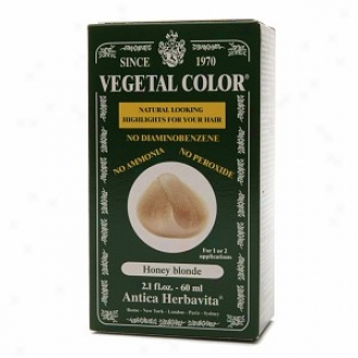Herbztint Vegetal Semi-permanent Herbal Haircolor Gel, Honey Blnde