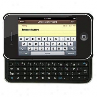 Hipstrdet Iphone 4g Bluetooth Keyboard Slider Case, Black