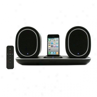 Hipstreet Iphone Ipod Dockiing Wireless Indooroutdoor Speaker System, Black