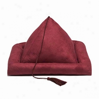 Hog Wild Softt Peeramid Shaped Bookrest, Burgundy