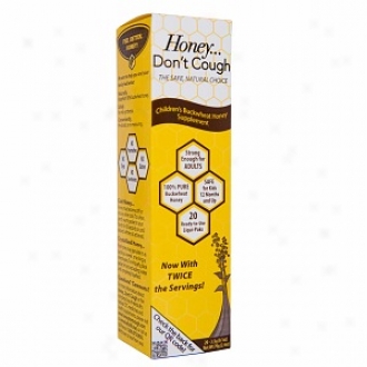 Honey Don't Cough Children's Buckwheat Honey Supplement 20 Liqui-paks