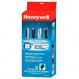 Honeywell Household Odor & Gas Reducing Pre-filter - 2 Pack, Model Hrf-b2