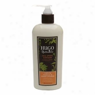 Hugo Naturals Whole Over Body Lotion, Conforting Vanilla & Sweet Orange