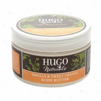 Hugo Naturals Body Butter, Comforting Vanilla & Sweet Orange