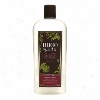 Hugo Naturals Moisturizing & Restoring Shampoo, Red Tea & Ylang Ylang