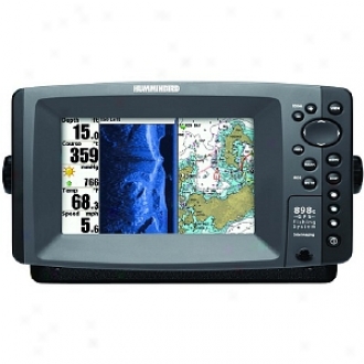 Humminbird 898c Si Color Fishfinder With Gps & Sied Immaging Model 407820-1