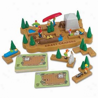 Huntar Company Crazy Campers Brainteaser Puzzle Ages 8 And Up