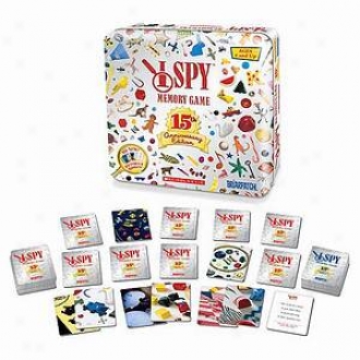 I Spy Memory 15th Yearly  Collectors Tin Ages 5+