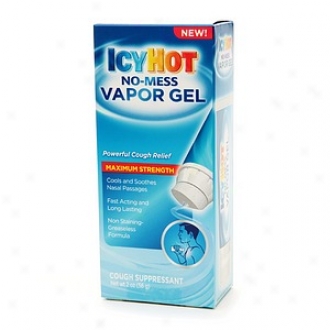 Icy Hot No-mess Vapor Gel, Maximum Strength Cough Suppressant