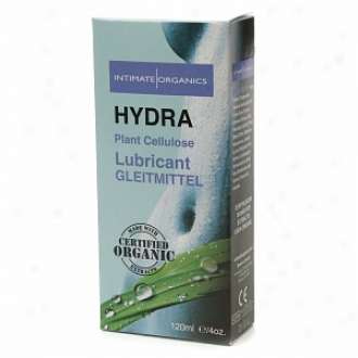 Intimate Organics Hydra: Plant Crllulose Lubricant,  Glycerine Free, Water-based