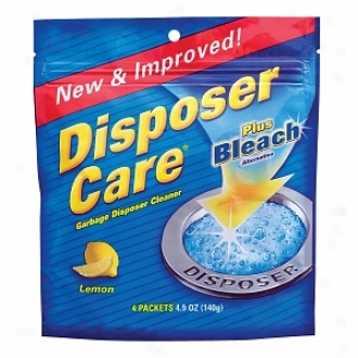 Iron Out/lime Out Disposer Care Plus Bleach Alternative, Garbage Disposal Cleaner, Lemon