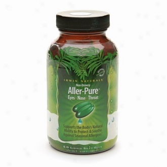 Irwin Naturals Nin-drowsy Aller-pure Dietary Supplement Mellifluous Softgels