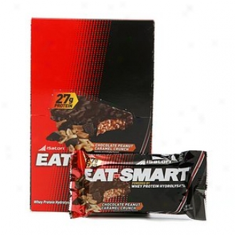 Isatorl Eat-smart Gluten-free Bars, Chocolate Peanut Caramel Crunch