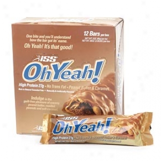 Iss Oh Yeah! Protein Bars, Peanut Butter & Caramel