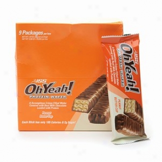 Iss Oh Yeah! Protein Wafers Packs, Peanut Butter Cup