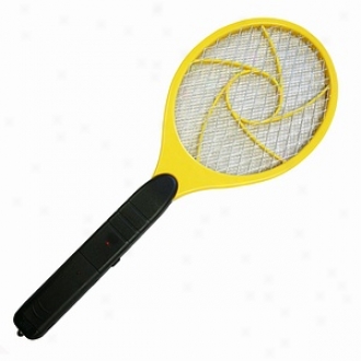 Itouchless Battery Powered Portable Power Bug Zapper Swatter