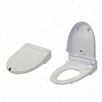 Itouchless Touch-free Sensor Control Automatic Toilet Seat Elongated Model Ts1ewac, White