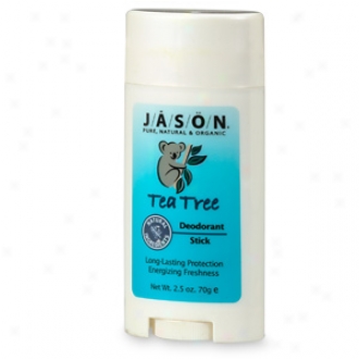 Jason Natural Cosmetics Deodorant Stick, Tea Tree