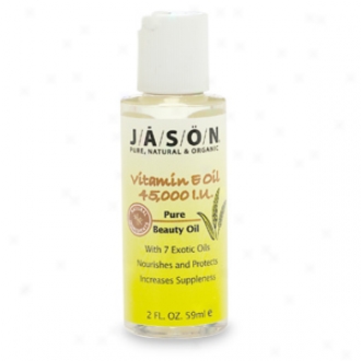 Jason Natural Cosmetics Pure Beauty Oil, 45,000 Iu Vitamin E