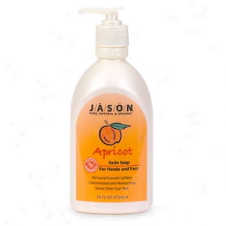 Jason Natural Cosmetics Pure Natural Hand Soap, Apricot