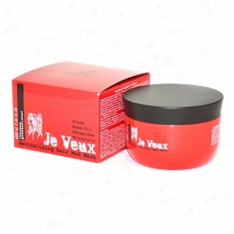 Je Veux Revitalizing Hair Mud Mask For Unisex - 8.45 Oz