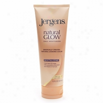 Jergens Natural Glow Revitalizing Daily Moisturizer, Fair To Medium Skin Tones