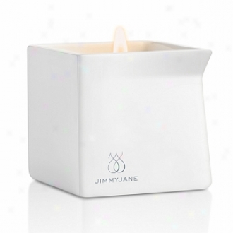 Jimmyjane Afterglow Natural Massage Candle, Dark Vanilla