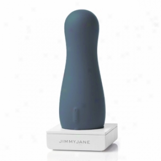 Jimmyjane Form 4 Waterproof Rechargeable Vibrator, Slate