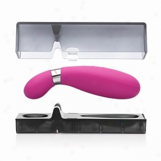 Jimmyjane Form 6 Waterproof Rechargeable Vibrating Massager, Pink