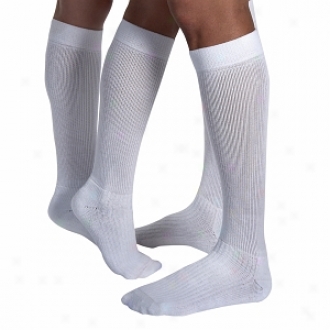 Jobst Medical Legwear Activewezr Knee High Socks, Cool White, Medium